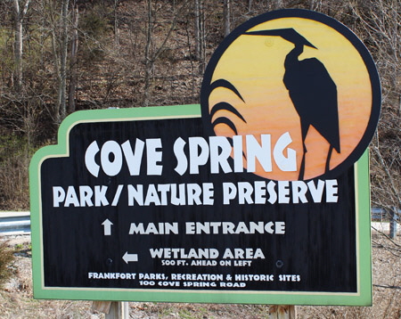 Park Signs Cove Spring
